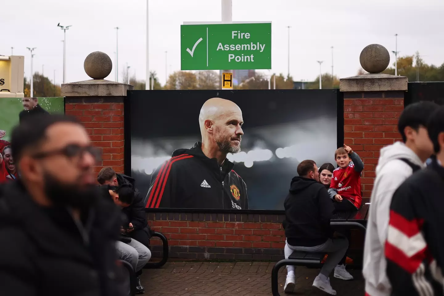 Ten Hag failed to win his 50th game in charge of United. Image credit: Getty