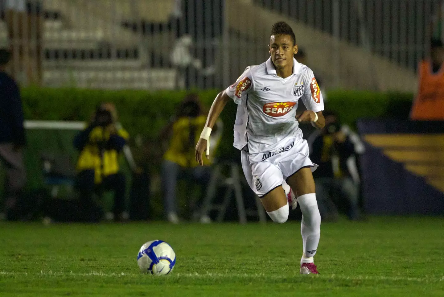 Neymar's sale no doubt helps Santos be on the list. Image: Alamy
