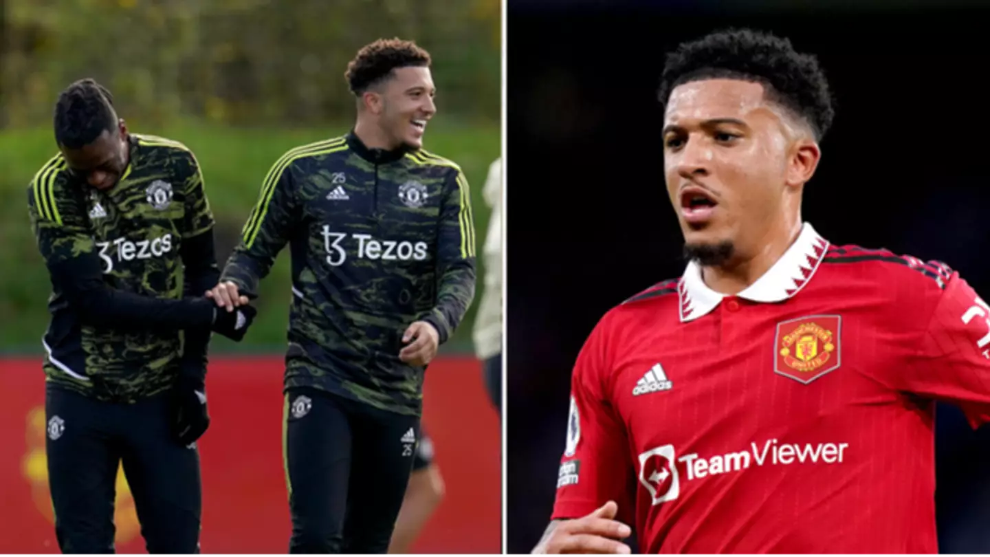 Jadon Sancho has been left out of United's trip to Spain