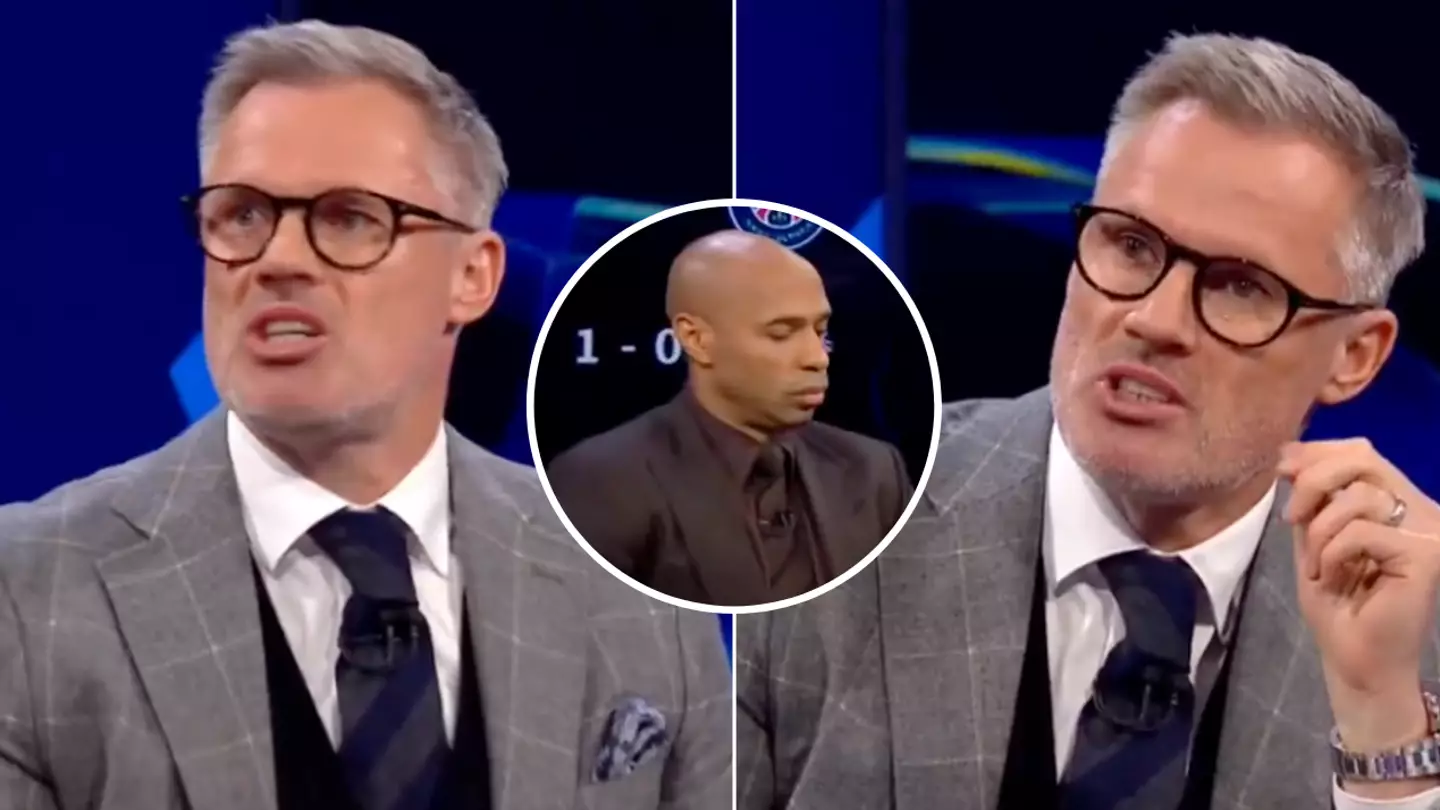 Jamie Carragher leaves Thierry Henry shocked after picking who could win the Champions League minutes after Man City's collapse