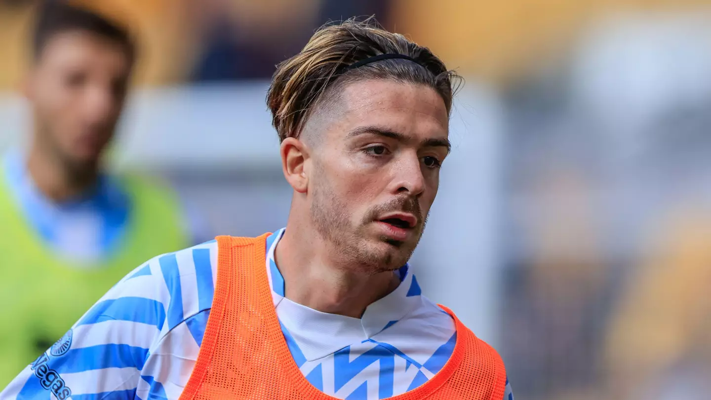 Jack Grealish in action against Wolves 