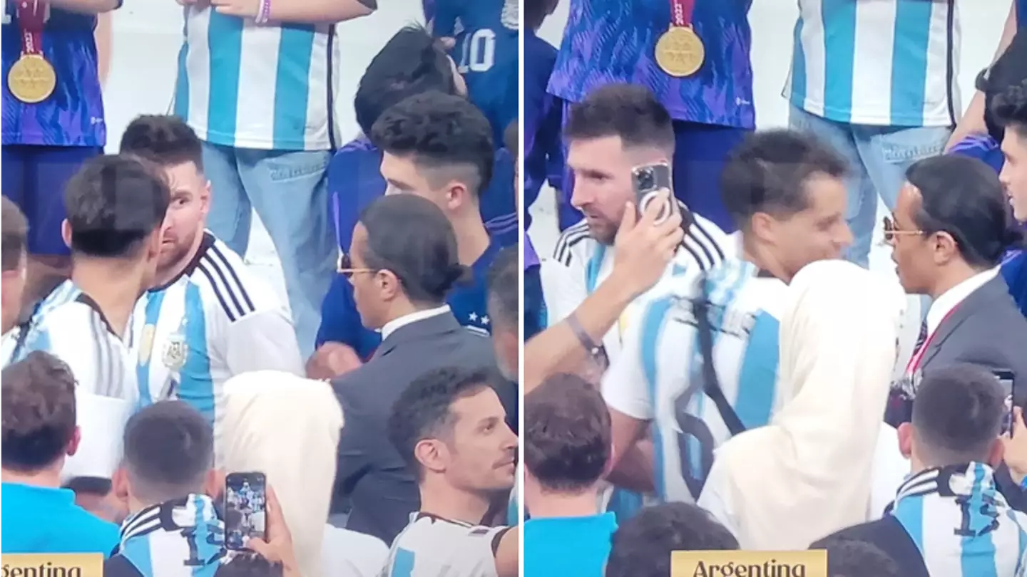 Lionel Messi brutally pied Salt Bae after winning World Cup with Argentina