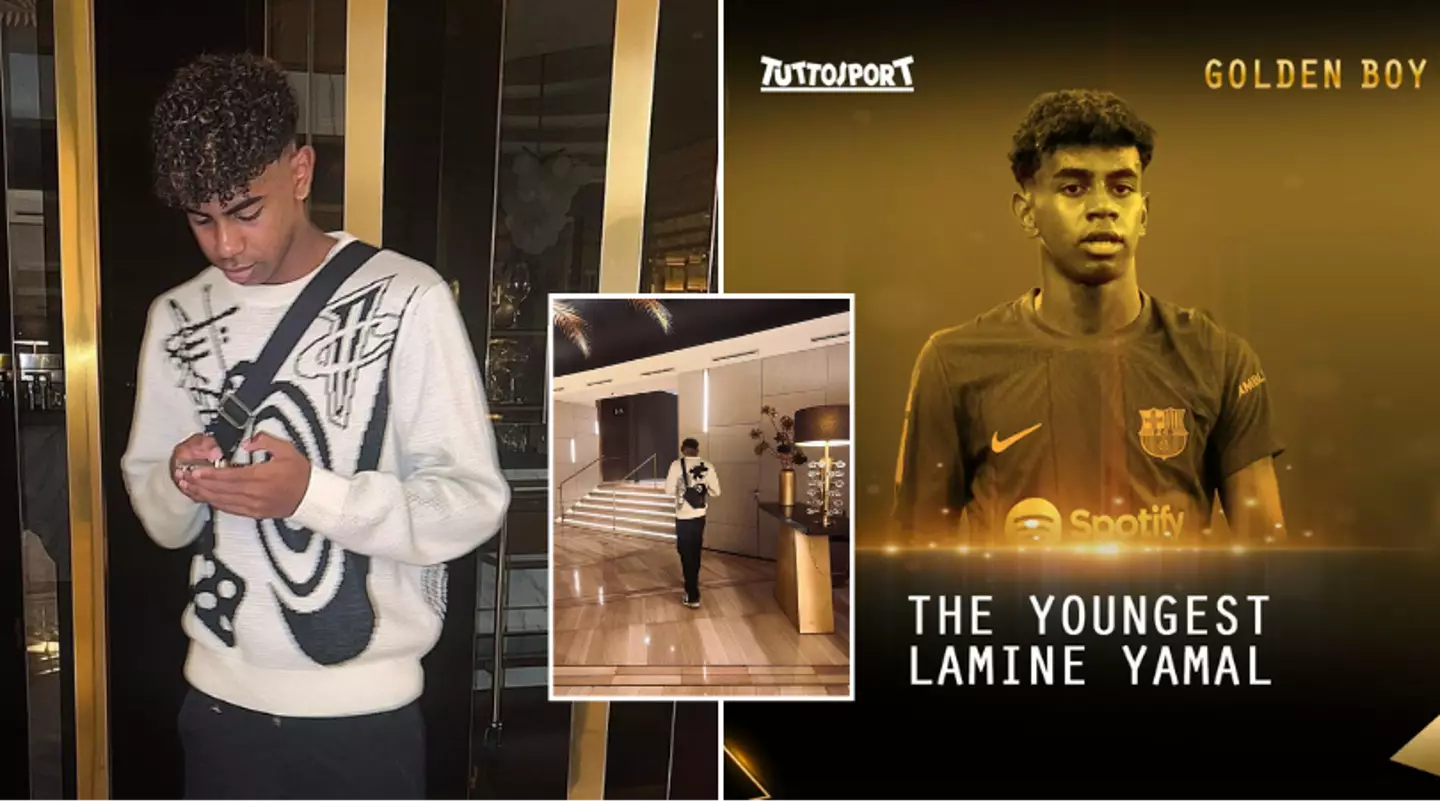 Lamine Yamal wins award that no one has ever won before as part of Golden Boy ceremony