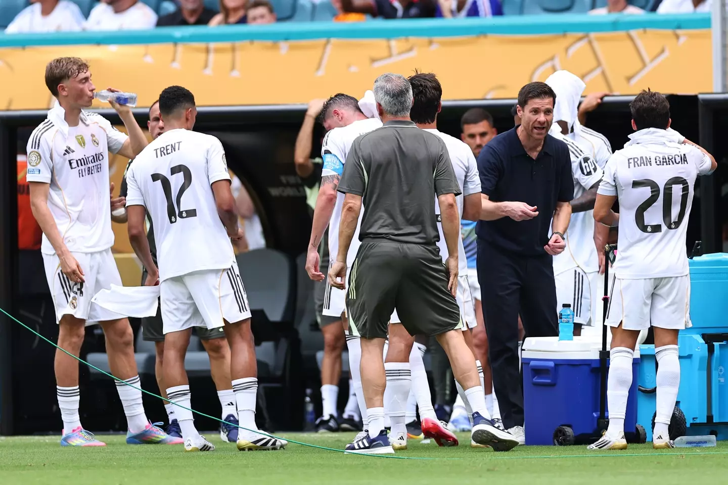 Alonso started his managerial reign at Real Madrid on Wednesday. Image credit: Getty