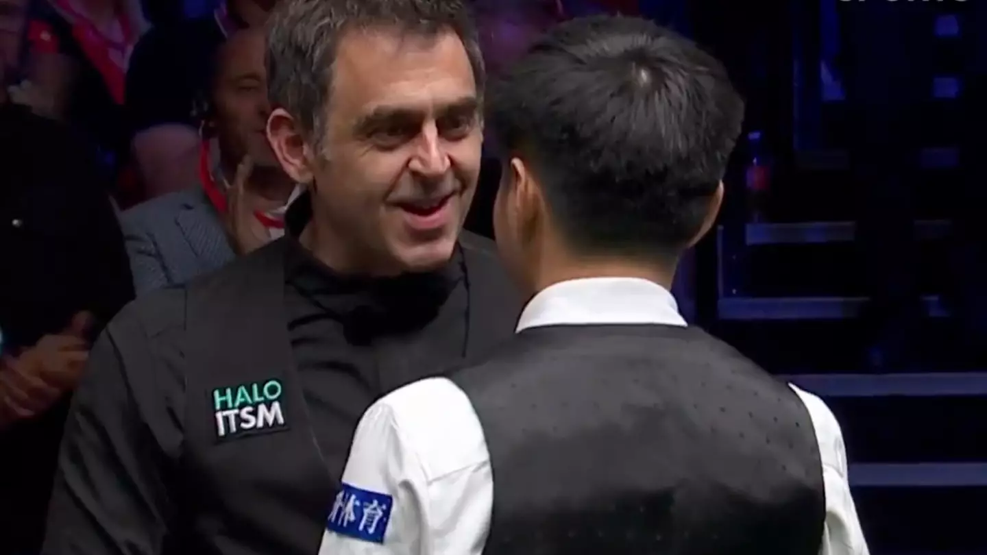 What Ronnie O'Sullivan said to Zhao Xintong after losing to Chinese star in their World Snooker Championship semi-final clash