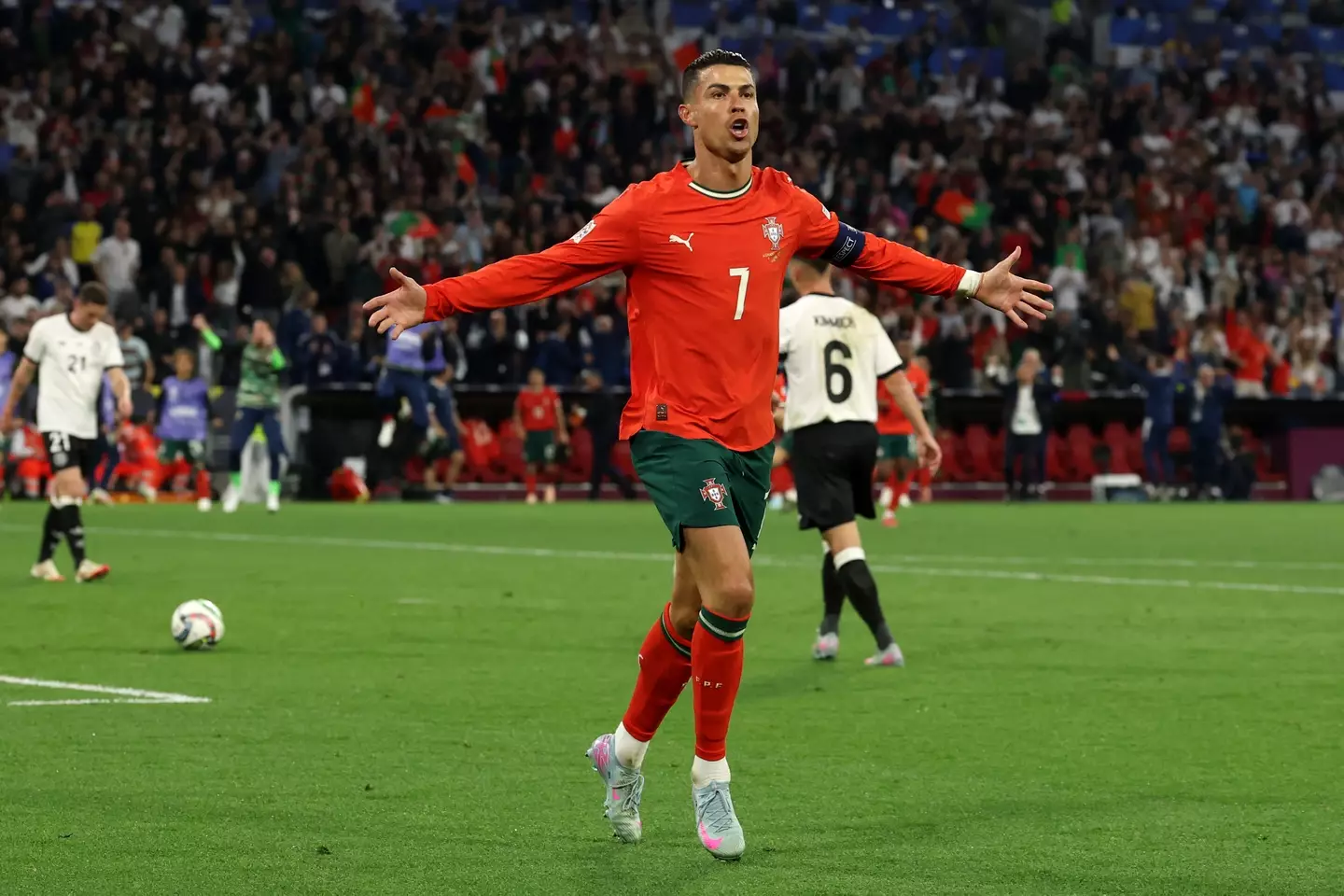 Real Madrid and Portugal legend Cristiano Ronaldo.