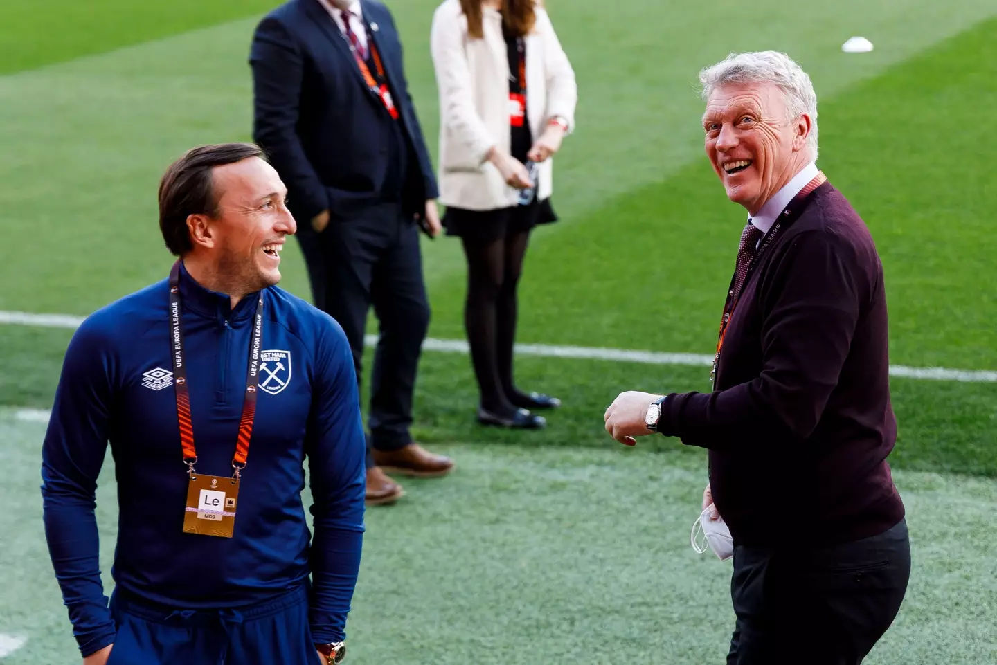 Noble and Moyes will work together. Image: Alamy