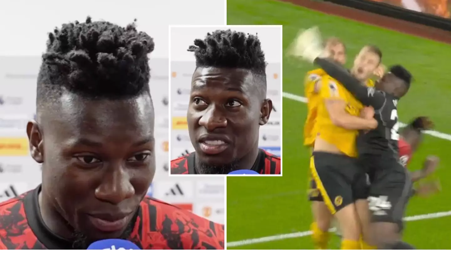 Andre Onana didn't hold back when discussing penalty incident in his post-match interview