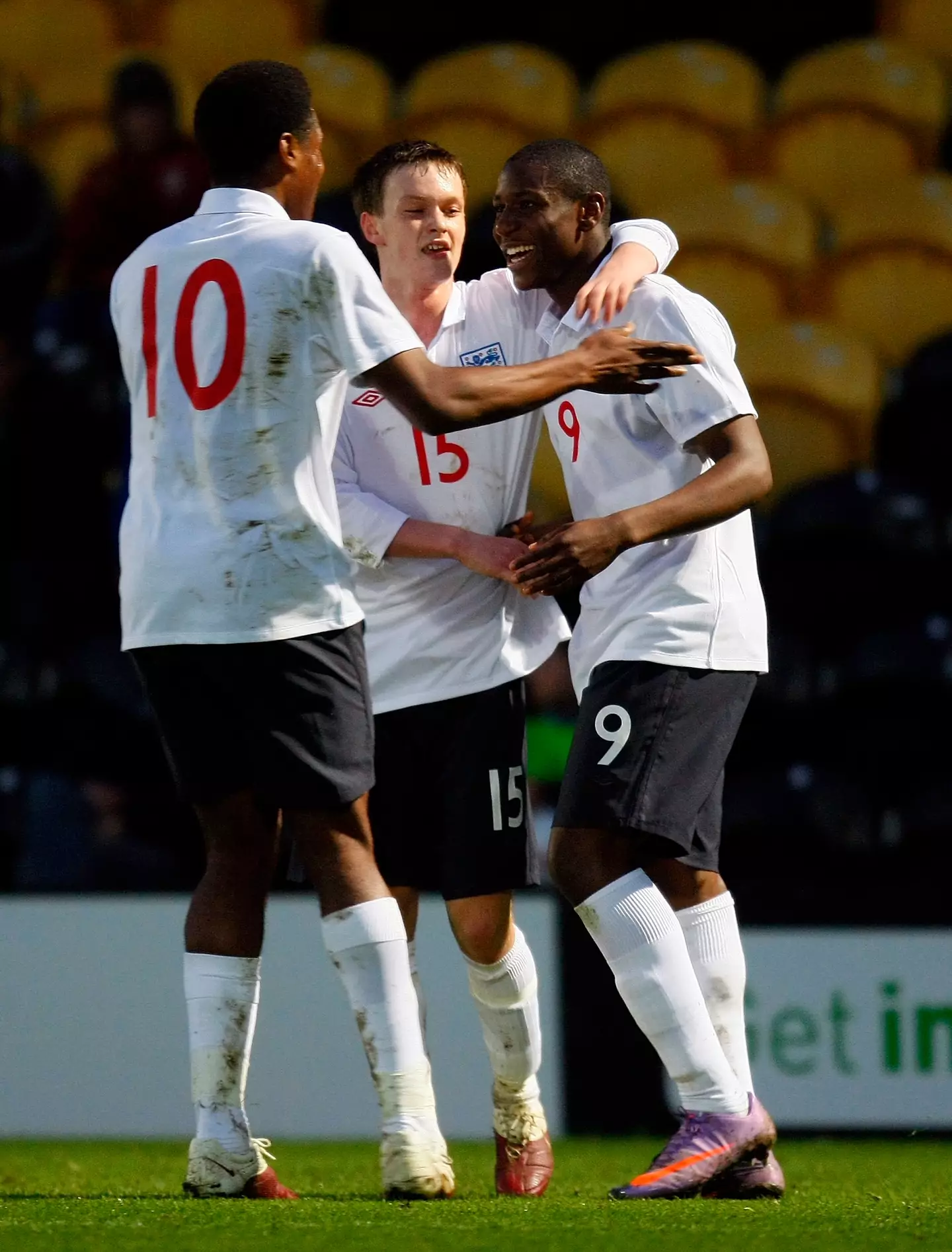 Afobe and Aneke went on to play for England's youth sides and have professional careers (Getty)