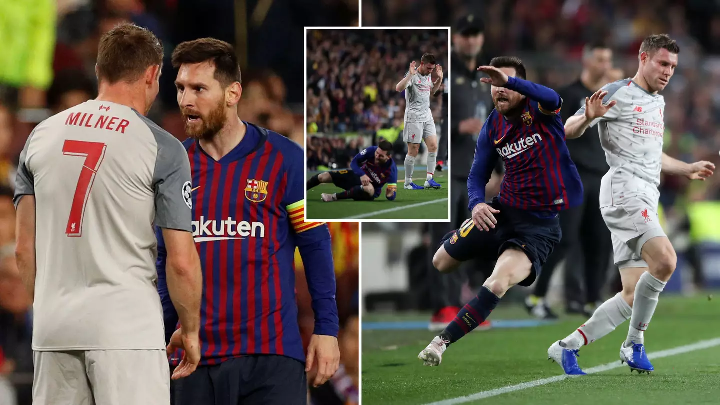 Lionel Messi once called James Milner a 'donkey' over and over again in the tunnel after altercation