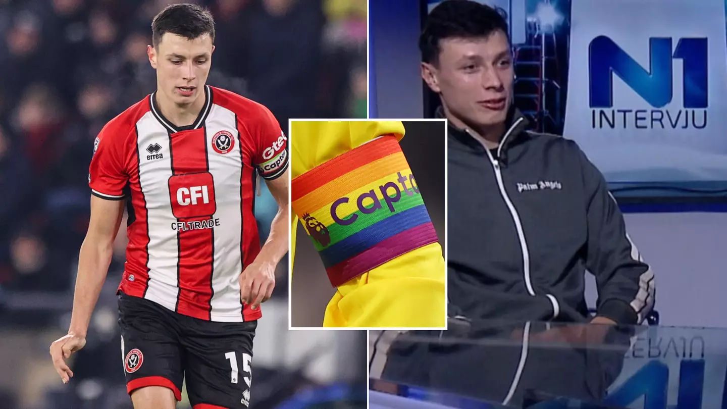 Sheffield United's Anel Ahmedhodzic gave 'ridiculous' one-word explanation why he didn't wear rainbow armband