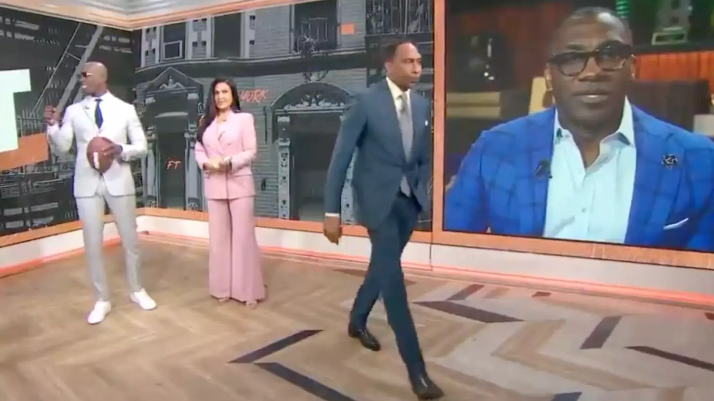 Stephen A Smith storms off ESPN set after hearing what ex-NFL star said about his family