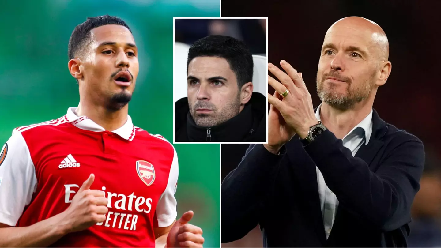 Man Utd 'made approach for Arsenal star William Saliba' amid Arsenal contract stand-off