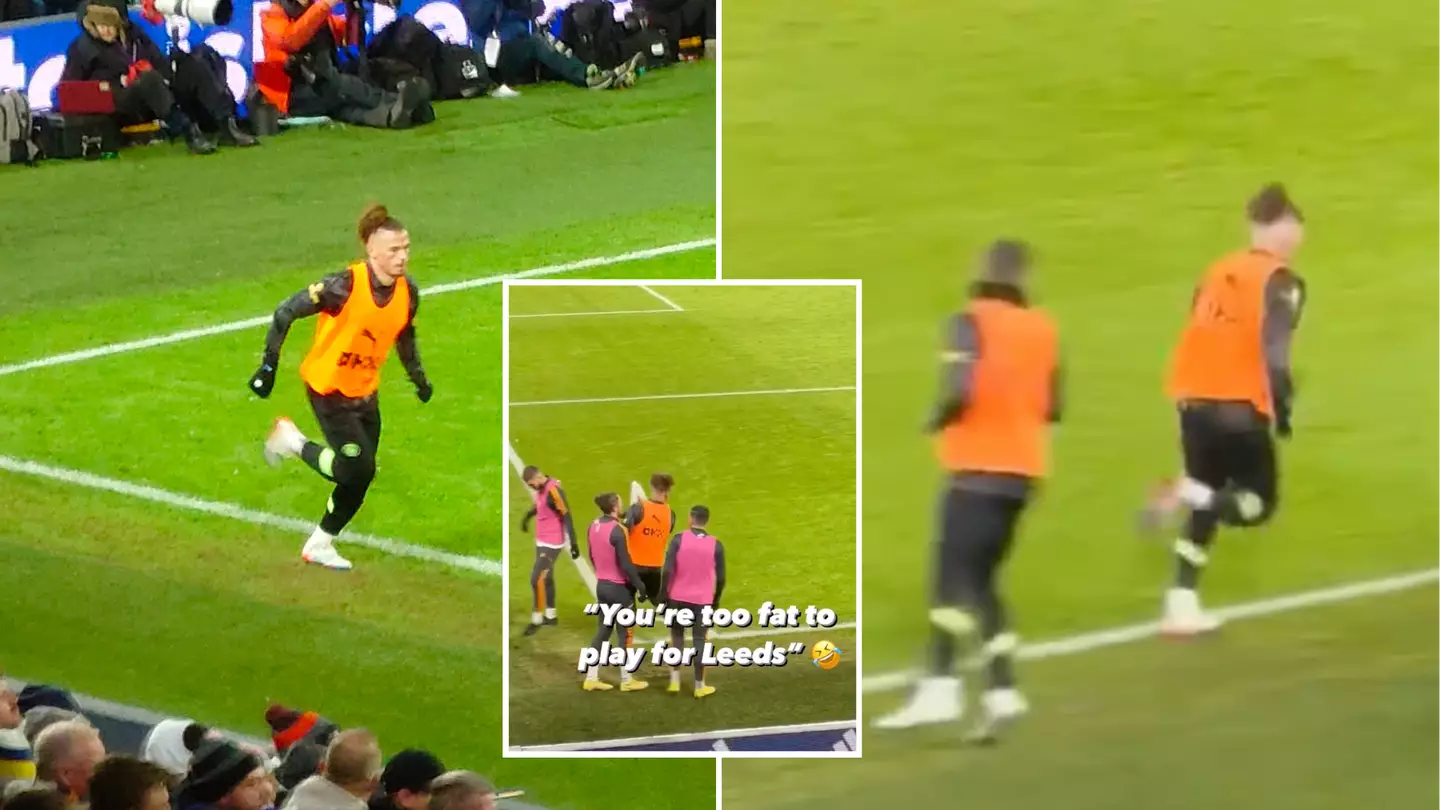 "You're too fat to play for Leeds!" - Kalvin Phillips had a hilarious reaction to brutal chant