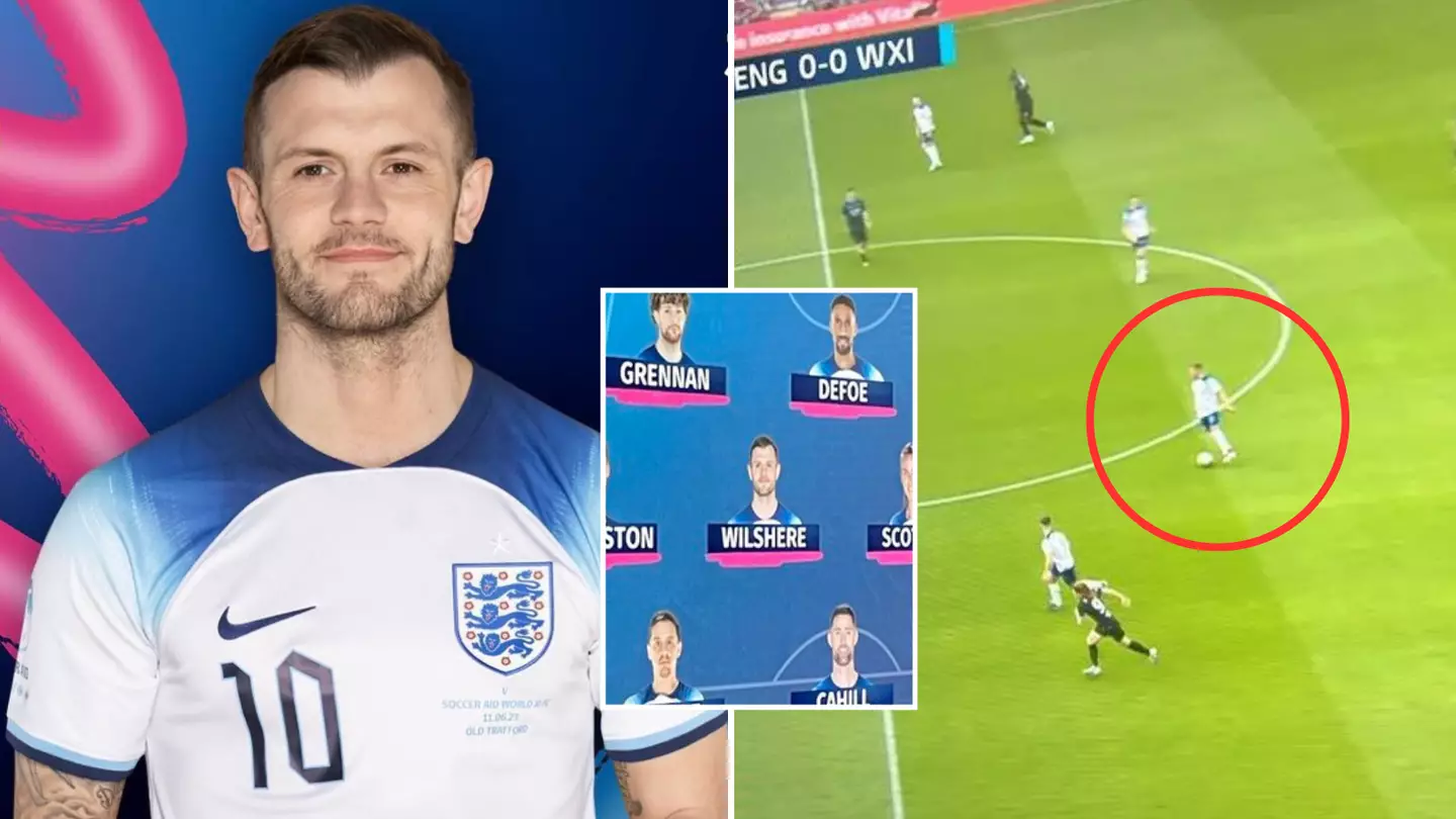 'Still got it' - Fans are loving Jack Wilshere's midfield masterclass in Soccer Aid