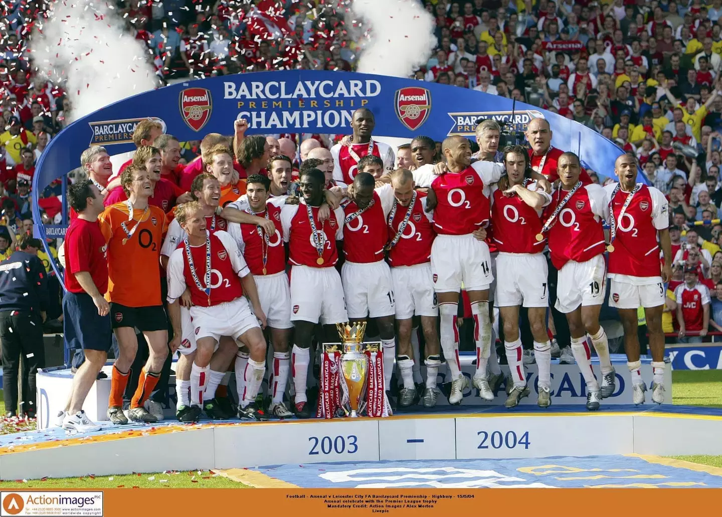 Arsenal's undefeated champions could not create a legacy and defend the title, or win it since. Image: PA Images