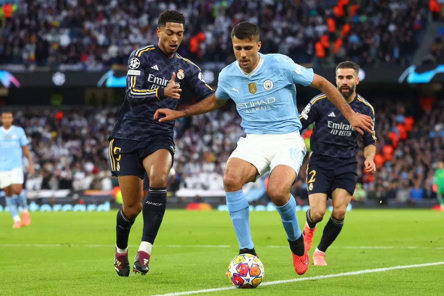 Man City's Rodri. Image: Chris Brunskill/Fantasista / Contributor via Getty