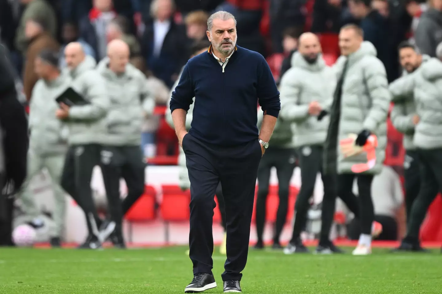 Ange Postecoglou has been linked with a move to Anfield. Image: Getty