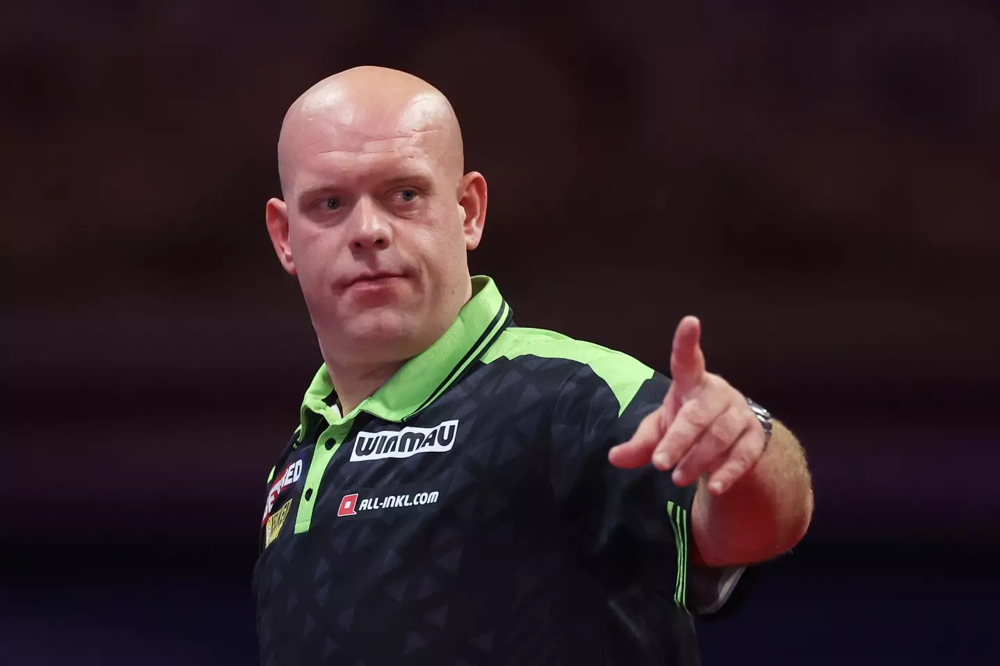 Michael van Gerwen. Image: Lewis Storey / Stringer via Getty