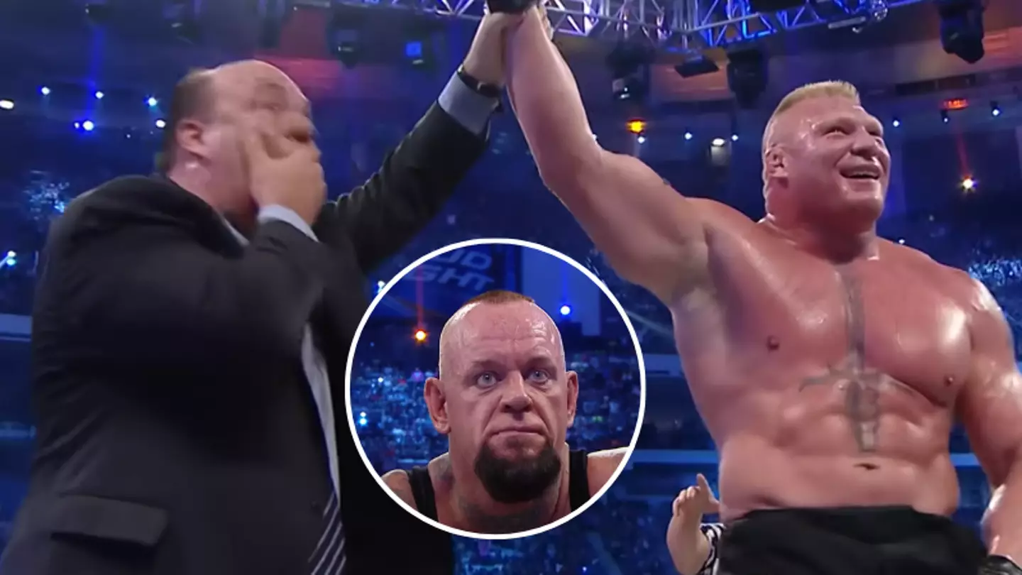 The Undertaker didn’t hesitate when naming who he wanted to end his WrestleMania undefeated streak