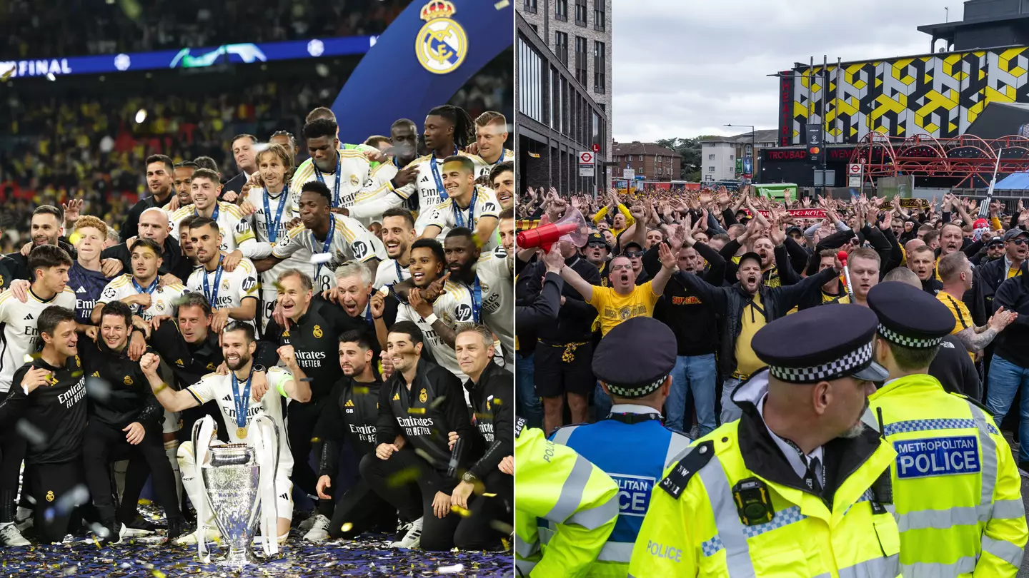 Police confirm Real Madrid staff member charged with assault after Champions League final incident