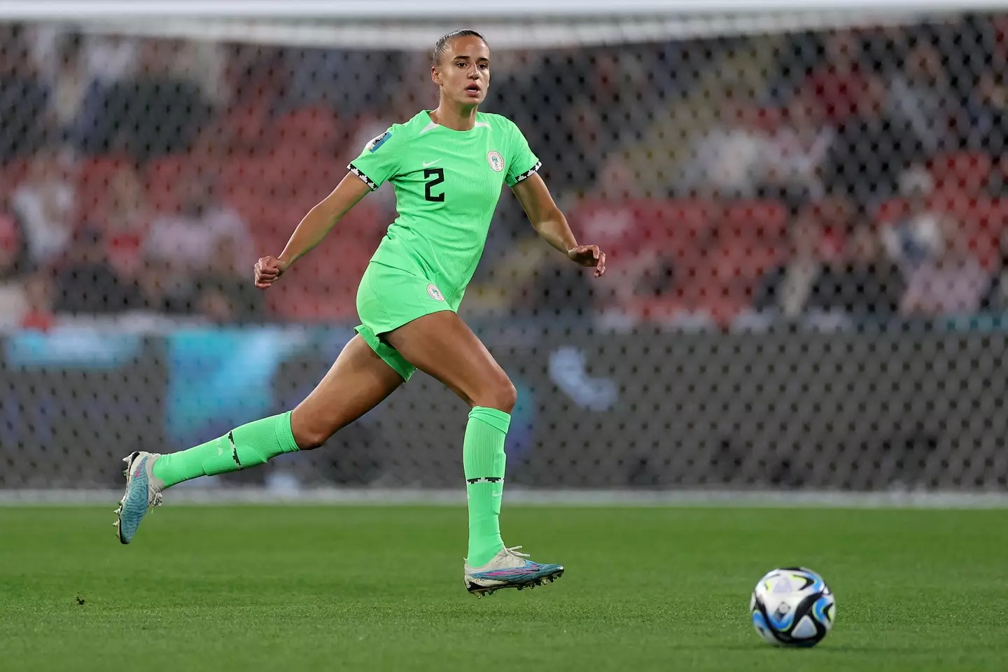 Ashleigh Plumptre in action for Nigeria. Image: Getty 