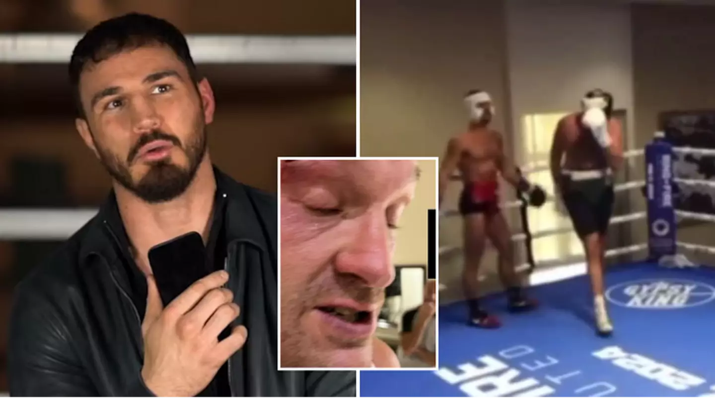 Tyson Fury sparring partner who inflicted 'freak cut' to postpone Oleksandr Usyk fight 'responds'