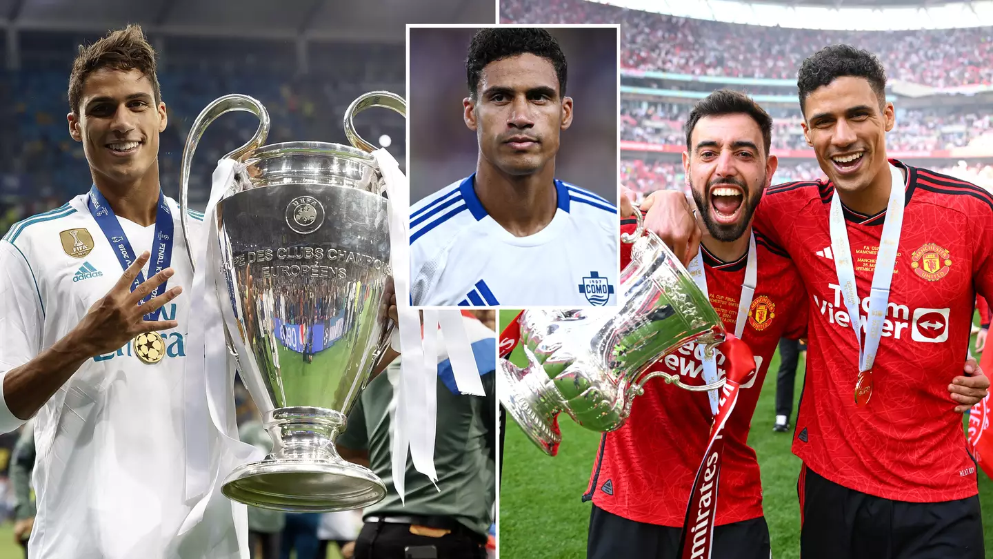 Raphael Varane announces shock retirement from football and teases major career change