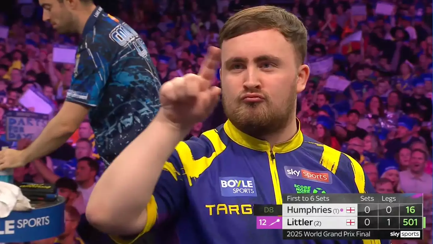 Luke Littler Avoids Ultimate Humiliation in World Grand Prix Final After Using 'Imaginary Circle' Trick