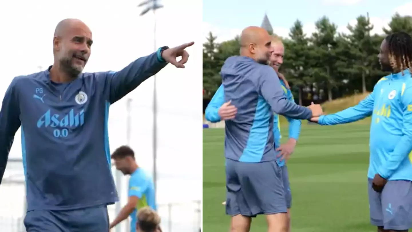 Kevin De Bruyne has a new look and Pep Guardiola completely violated him for it as soon as he saw it