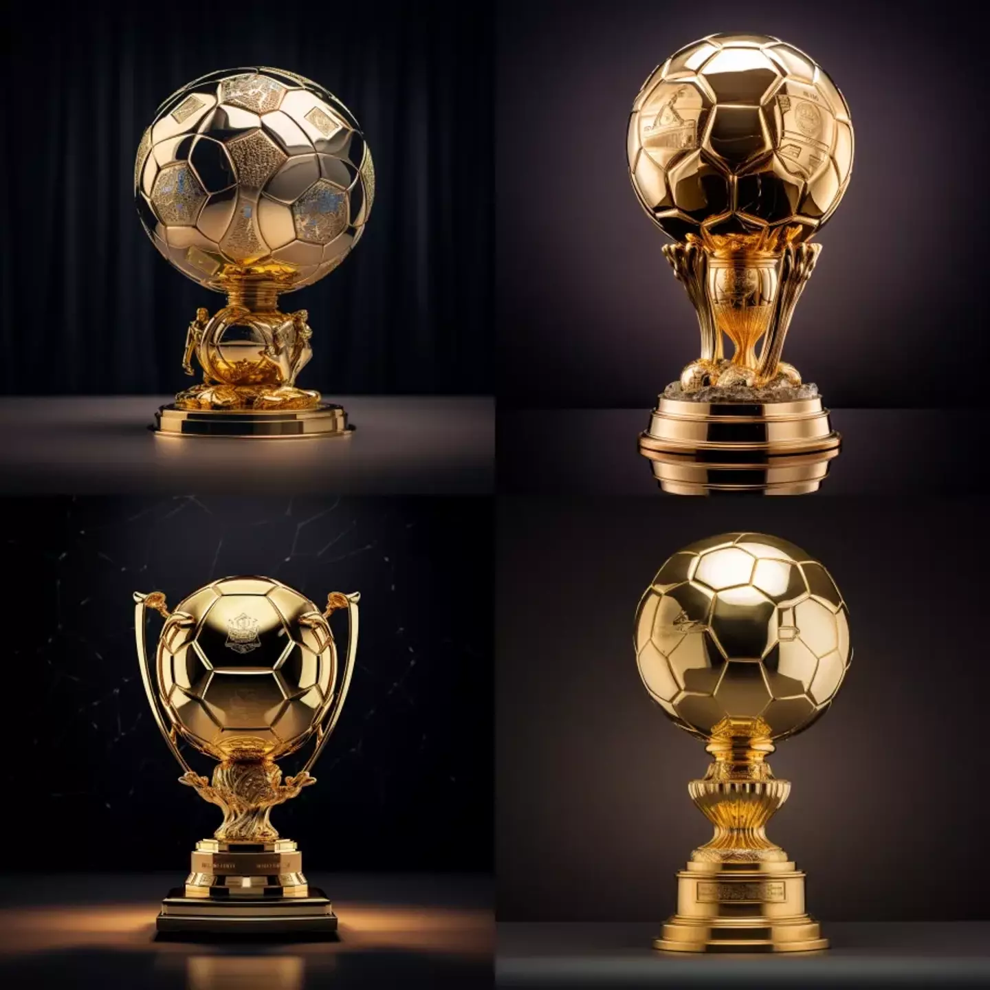 How the Ballon d'Or may look in 50 years.