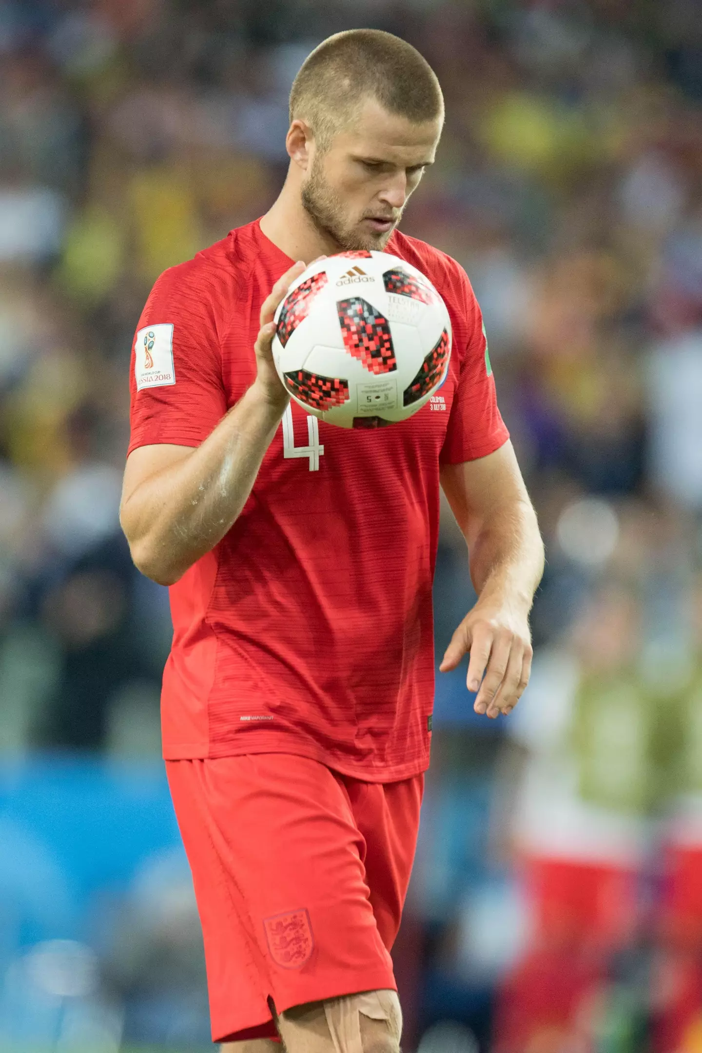 Eric Dier taking the decisive spot kick for England (Image: Alamy)