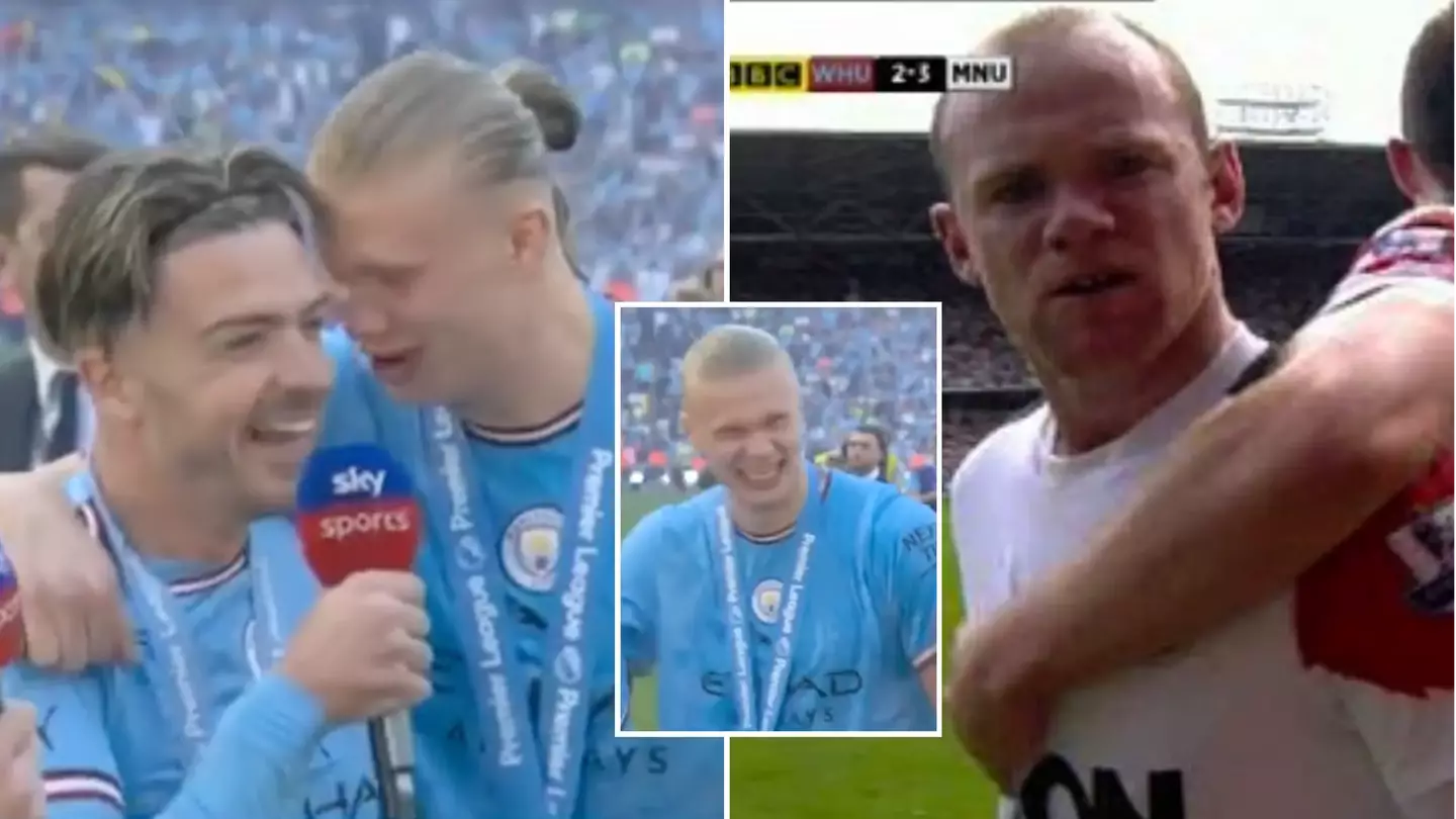 Manchester United fans want Erling Haaland banned after swearing live on TV