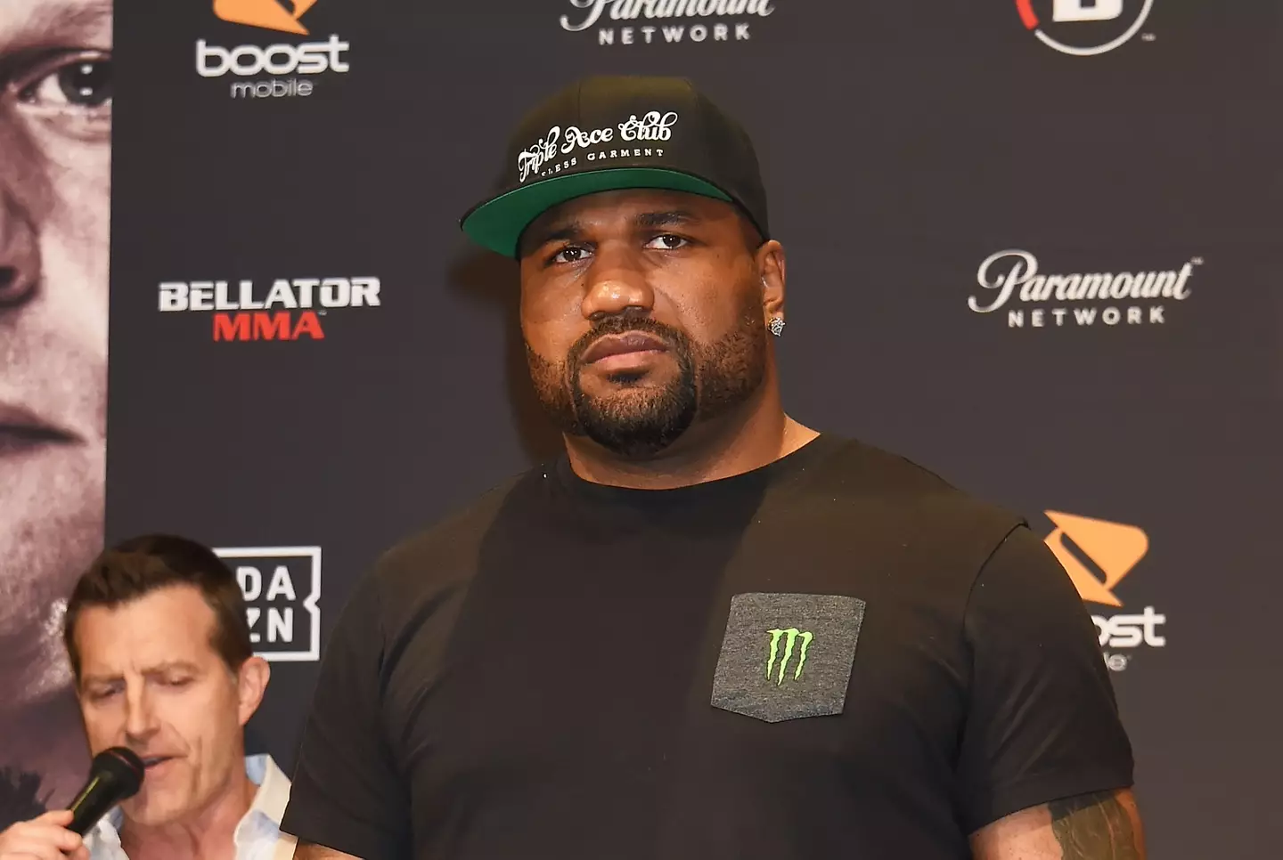 Quinton 'Rampage' Jackson has revealed that he has 'cut off' his son, Raja. Image: Getty