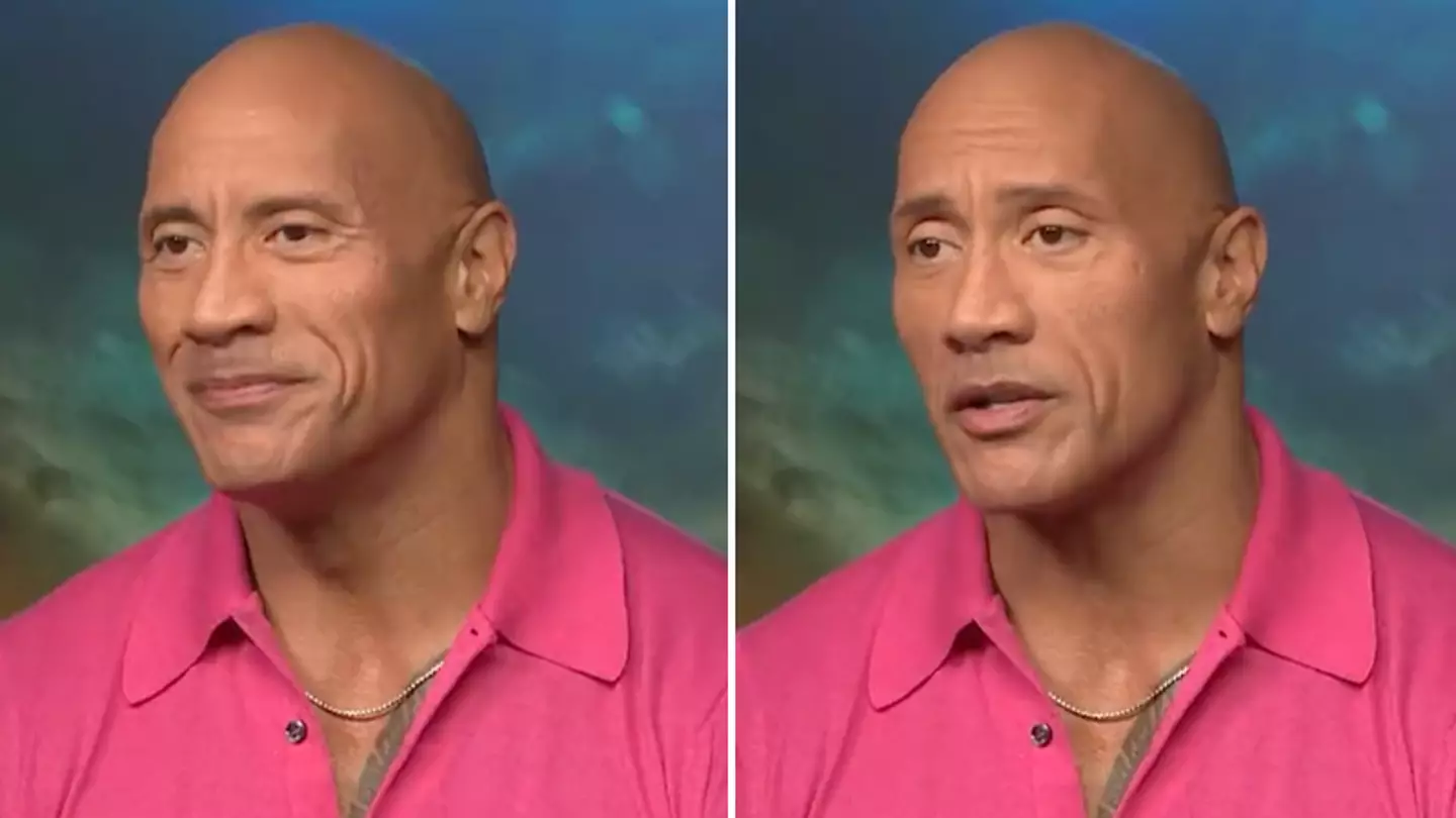 The Rock revealed which Premier League club he supports, kind of