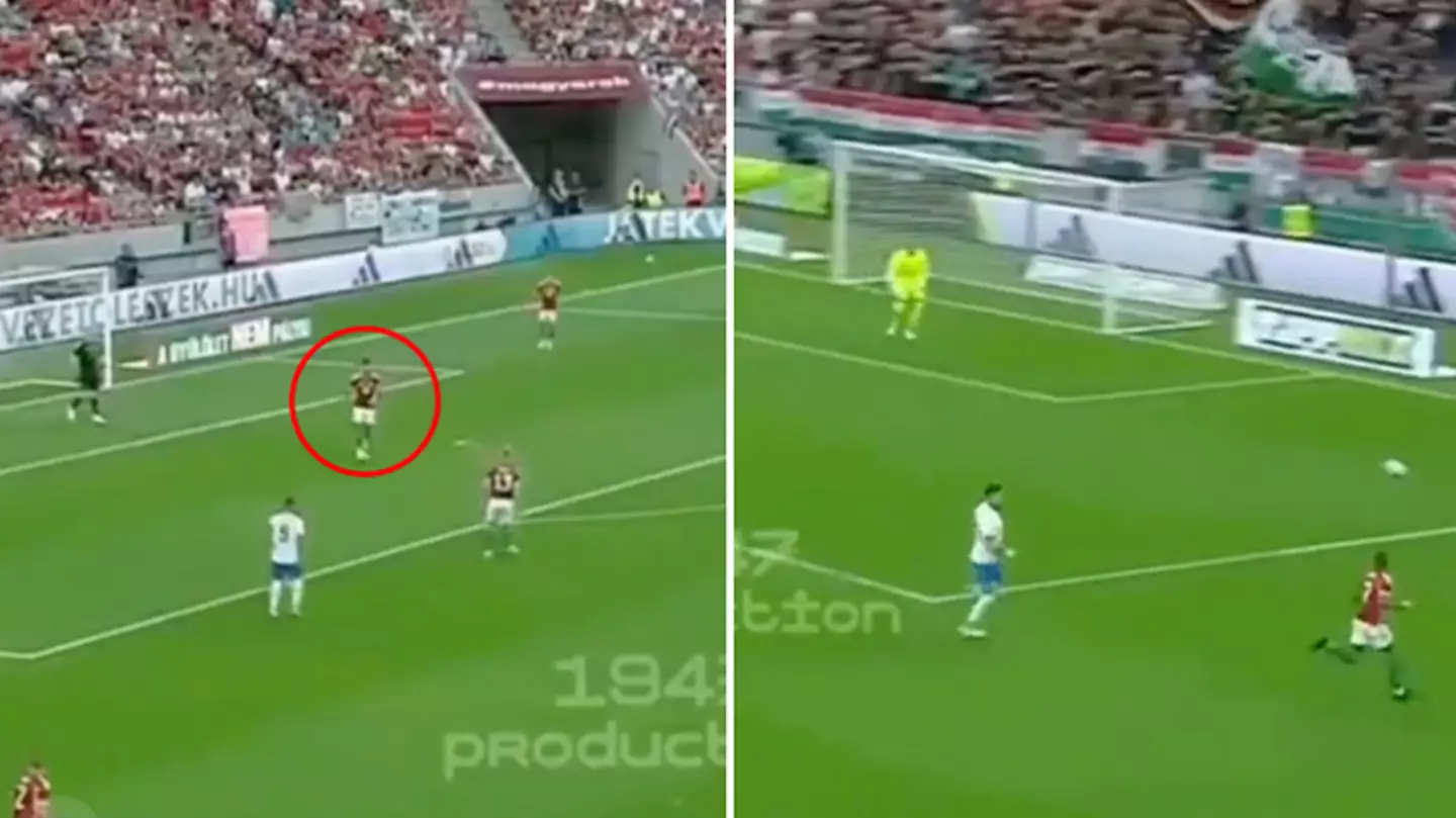 Liverpool’s Dominik Szoboszlai produces ridiculous pass from his own box for Hungary, fans say not even KDB could do it