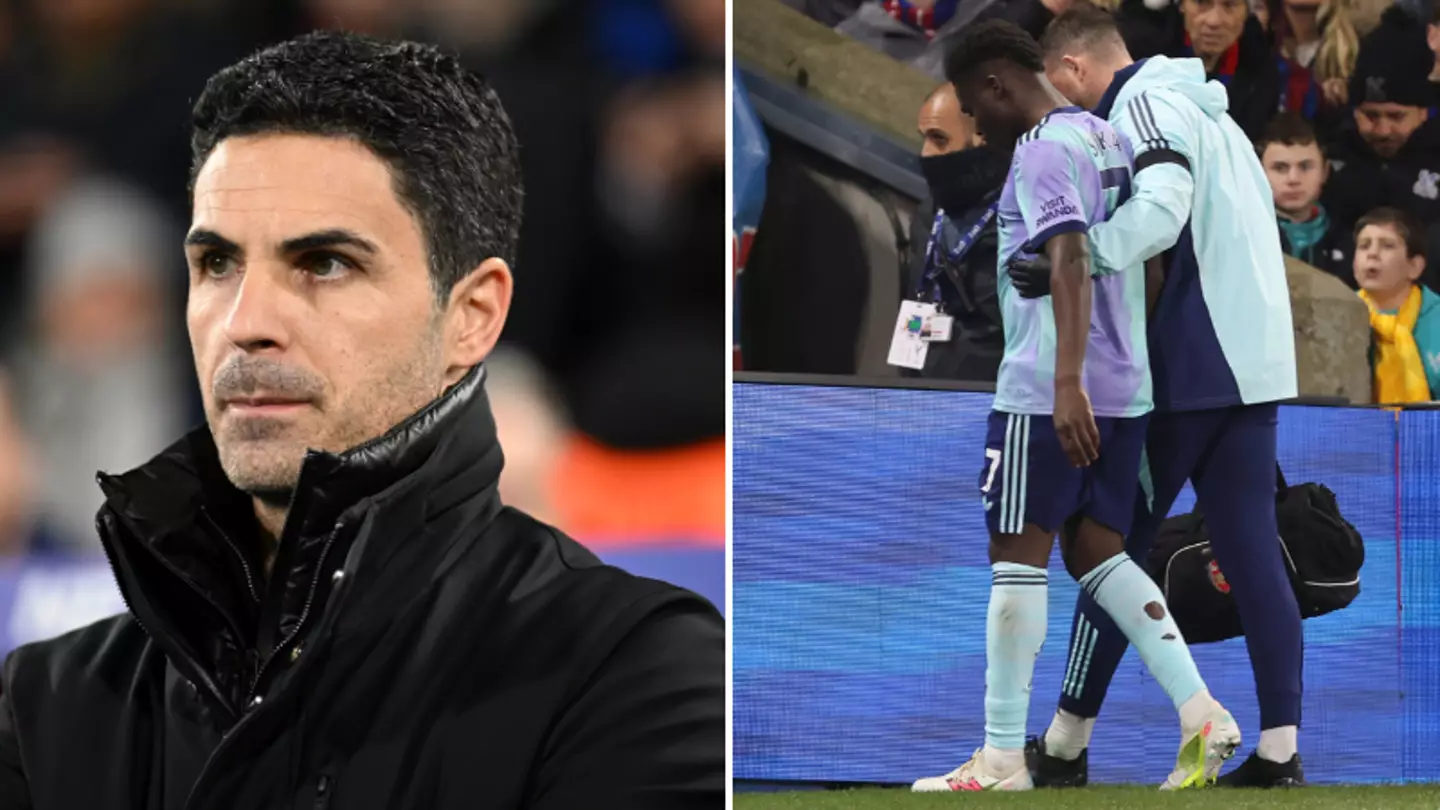Mikel Arteta drops devastating Bukayo Saka injury update as full list of Arsenal games he could miss revealed