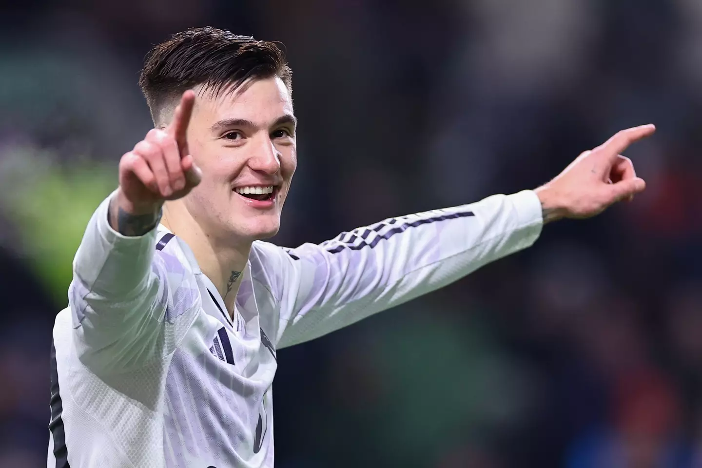 Sesko has four goals for United this season. Image: Getty