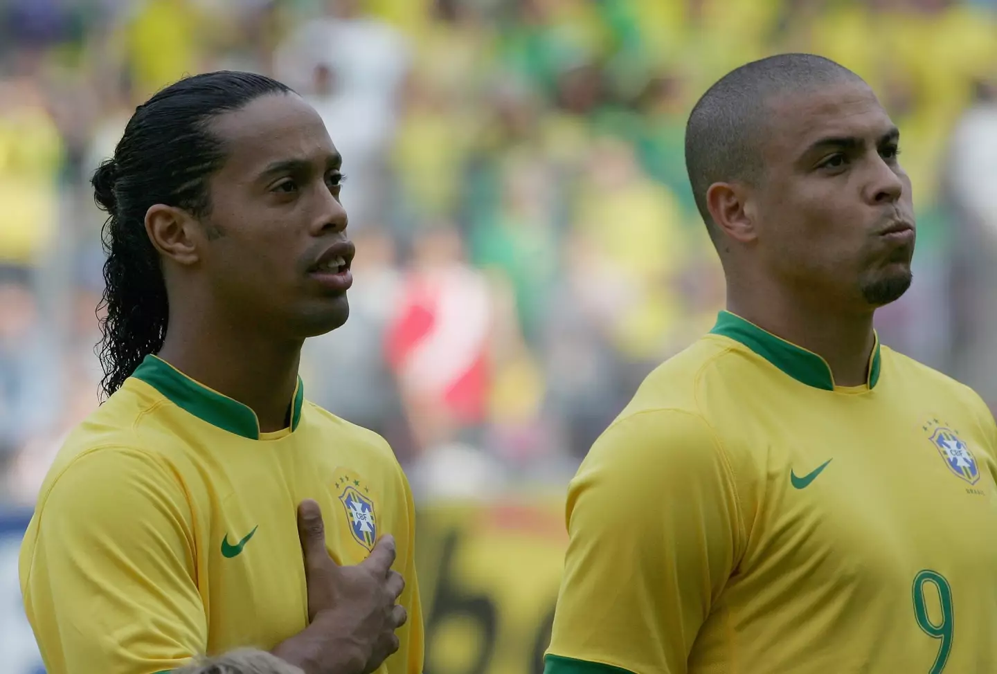 Ronaldo also grew up idolising Ronaldo and Ronaldinho. Image: Getty
