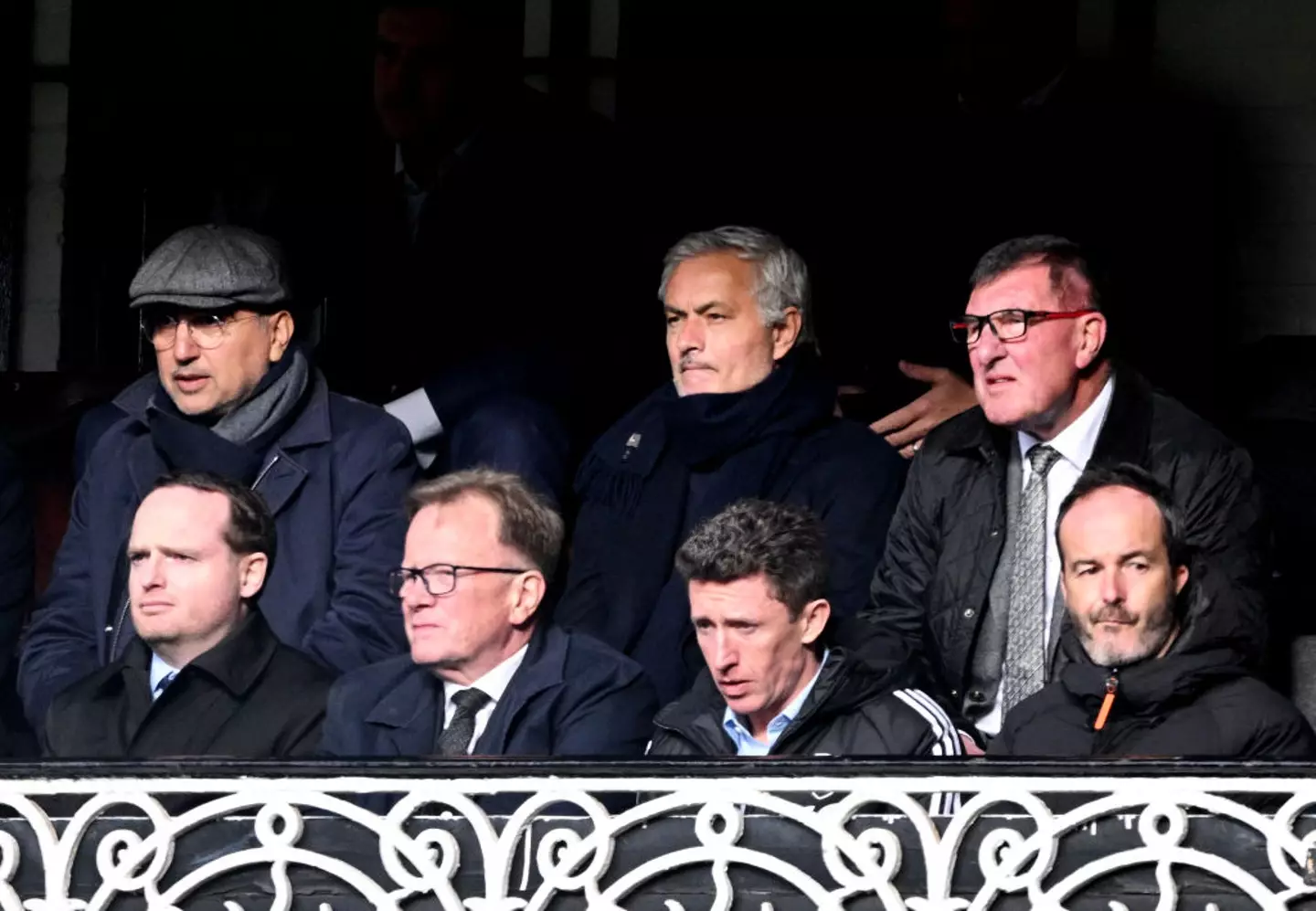 Jose Mourinho was at Craven Cottage for Sunday's Premier League clash between Fulham and Liverpool (