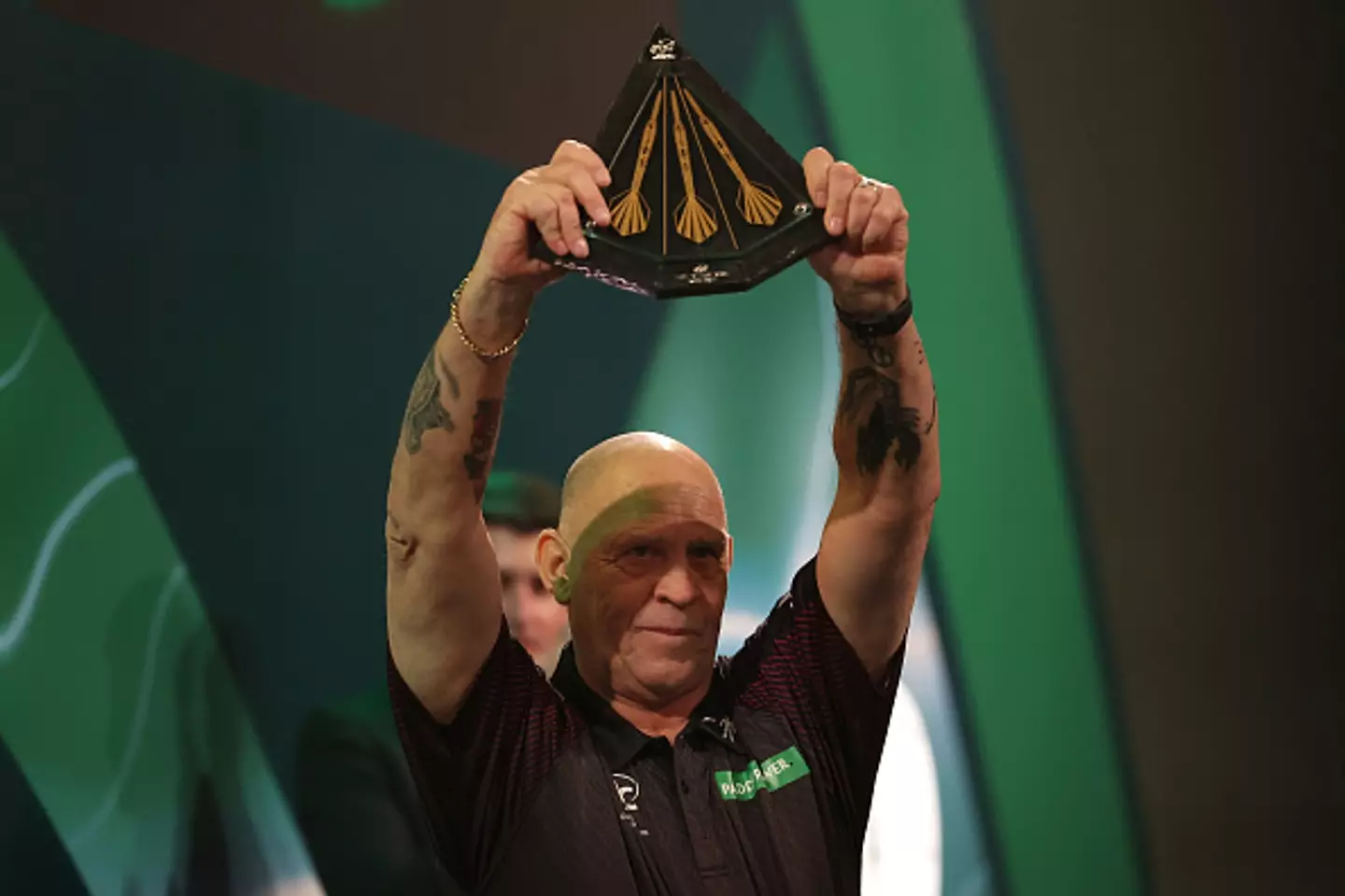 Bray was inducted into the PDC Hall of Fame after the 2024 World Championship final (Image: Getty)