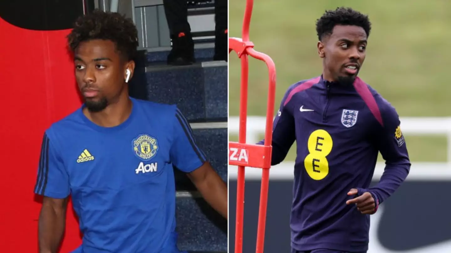 Angel Gomes didn't hesitate when naming the Man Utd player he idolised while he was at the club