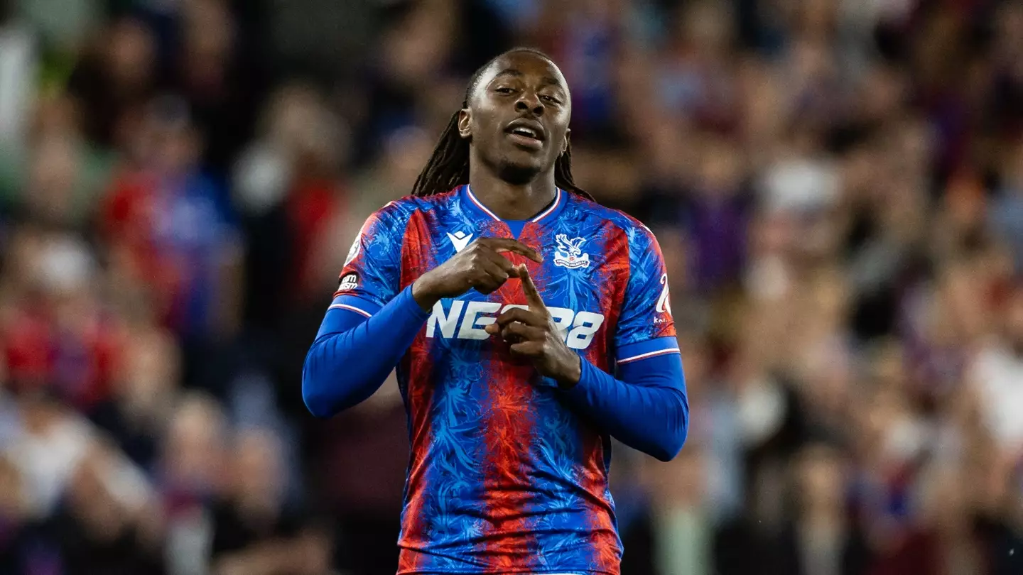 Eberechi Eze has a release clause of around £68 million in his Crystal Palace contract. Image credit: Getty