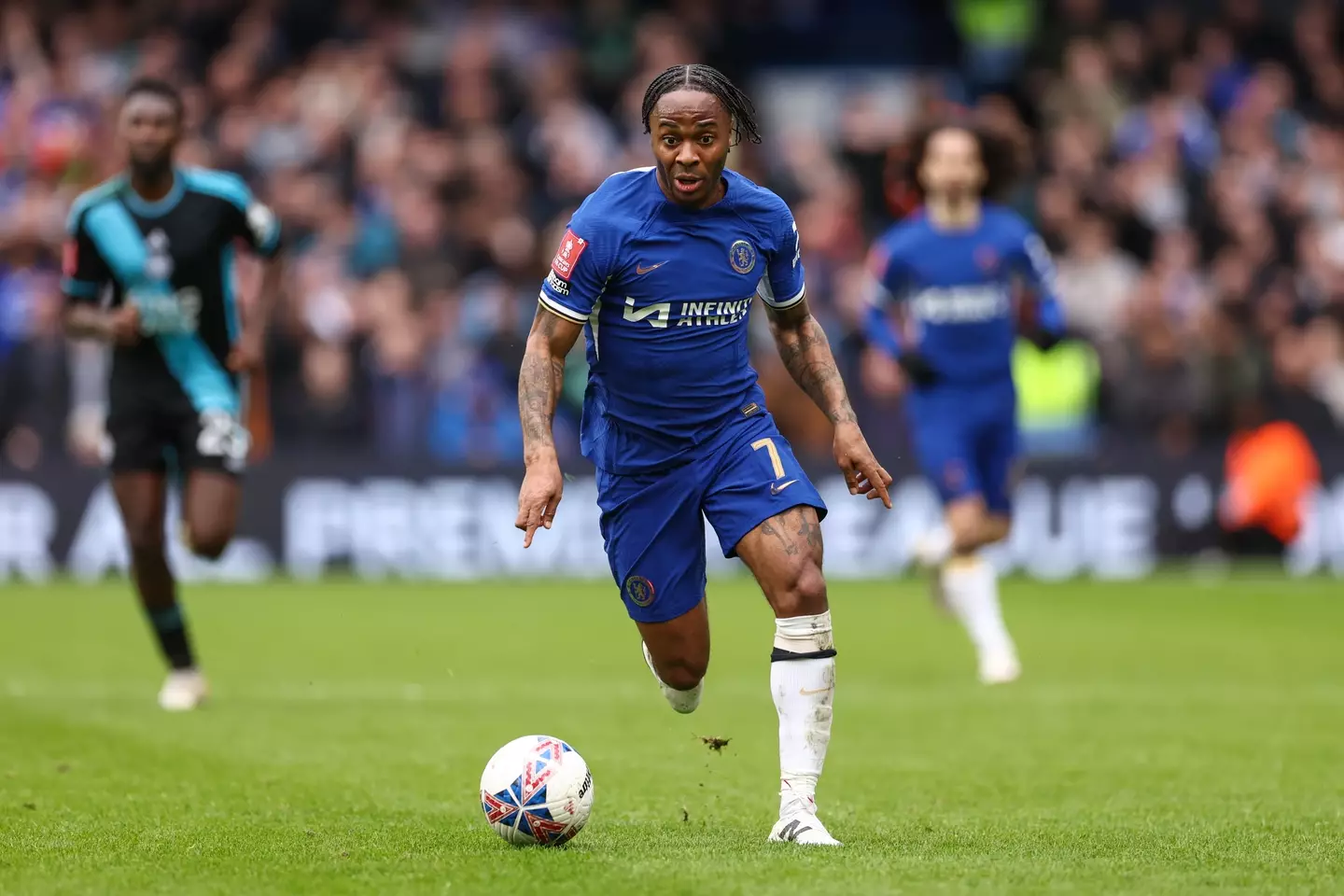 Raheem Sterling has responded to being booed by Chelsea fans in the FA Cup quarter-final win vs Leicester. (