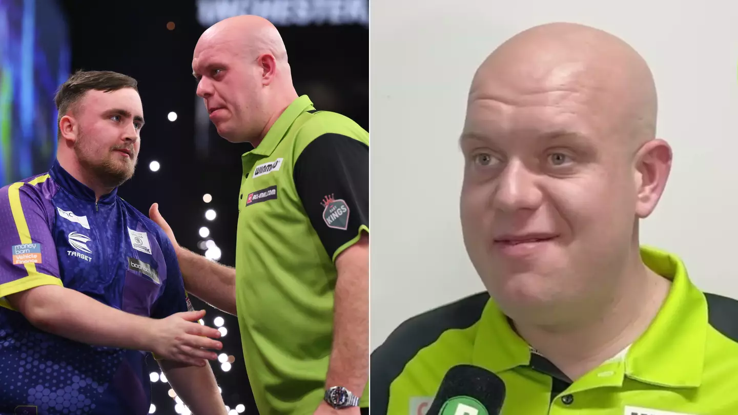 Michael Van Gerwen reveals brutal two-word nickname for Luke Littler