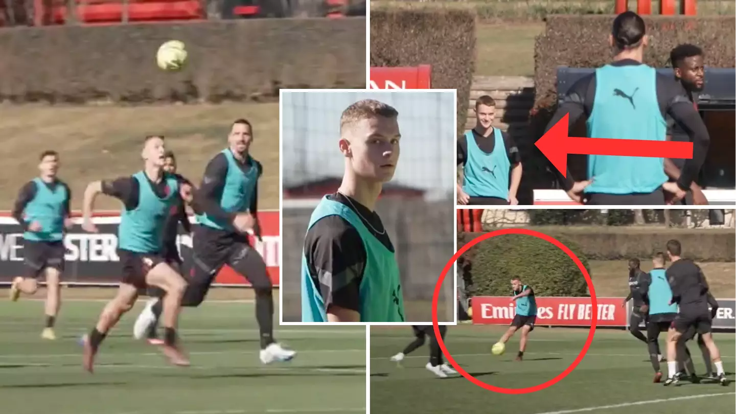 Zlatan Ibrahimovic's 16-year-old son looks like a right menace on the pitch, he's a superstar in the making