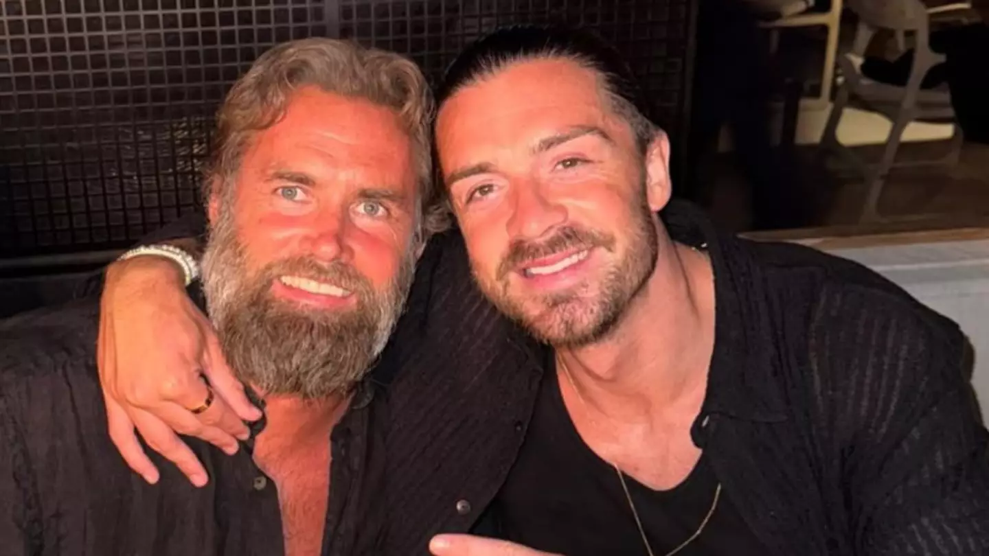 Premier League legend looks unrecognisable as Jack Grealish poses with boyhood hero who left him 'starstruck'