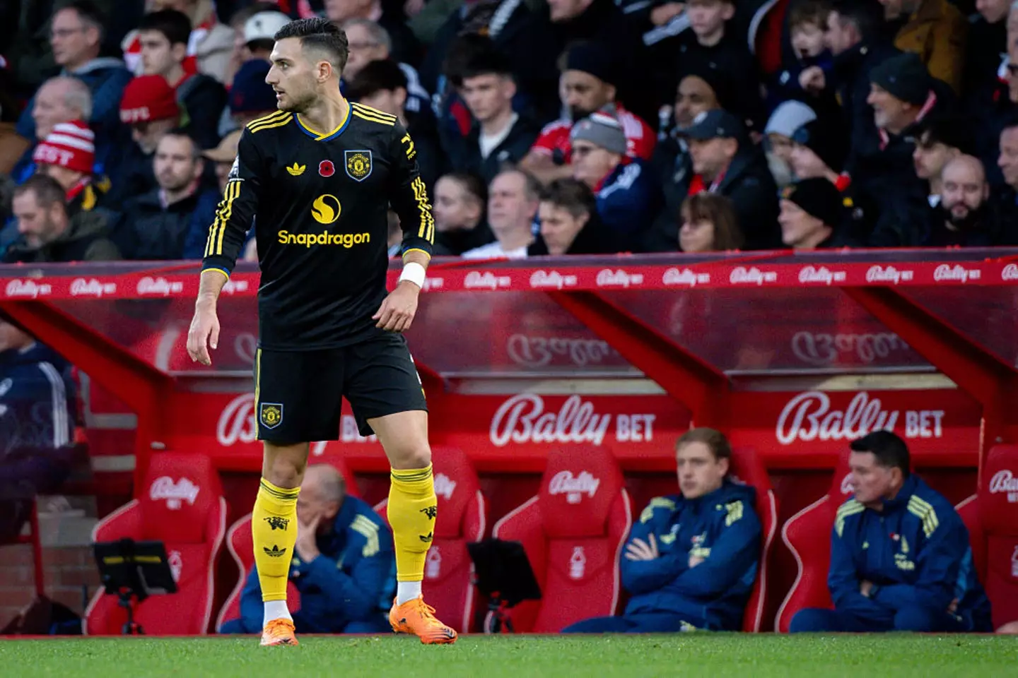 Diogo Dalot was poor against Nottingham Forest (Credit:Getty)