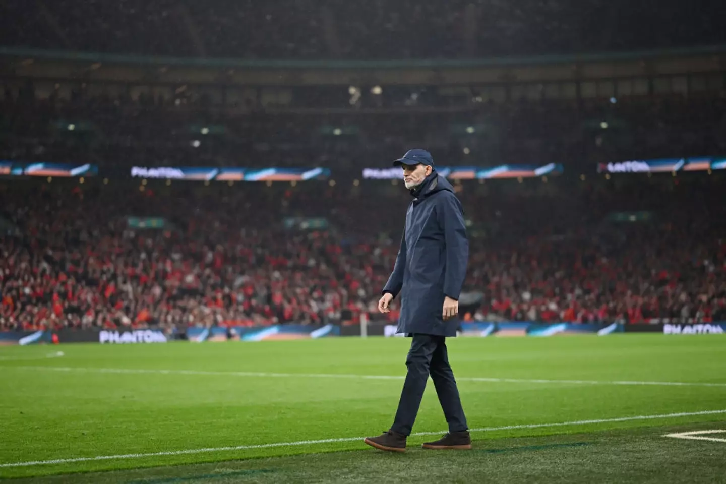 Thomas Tuchel oversaw a 2-0 win against Albania (Credit:Getty)