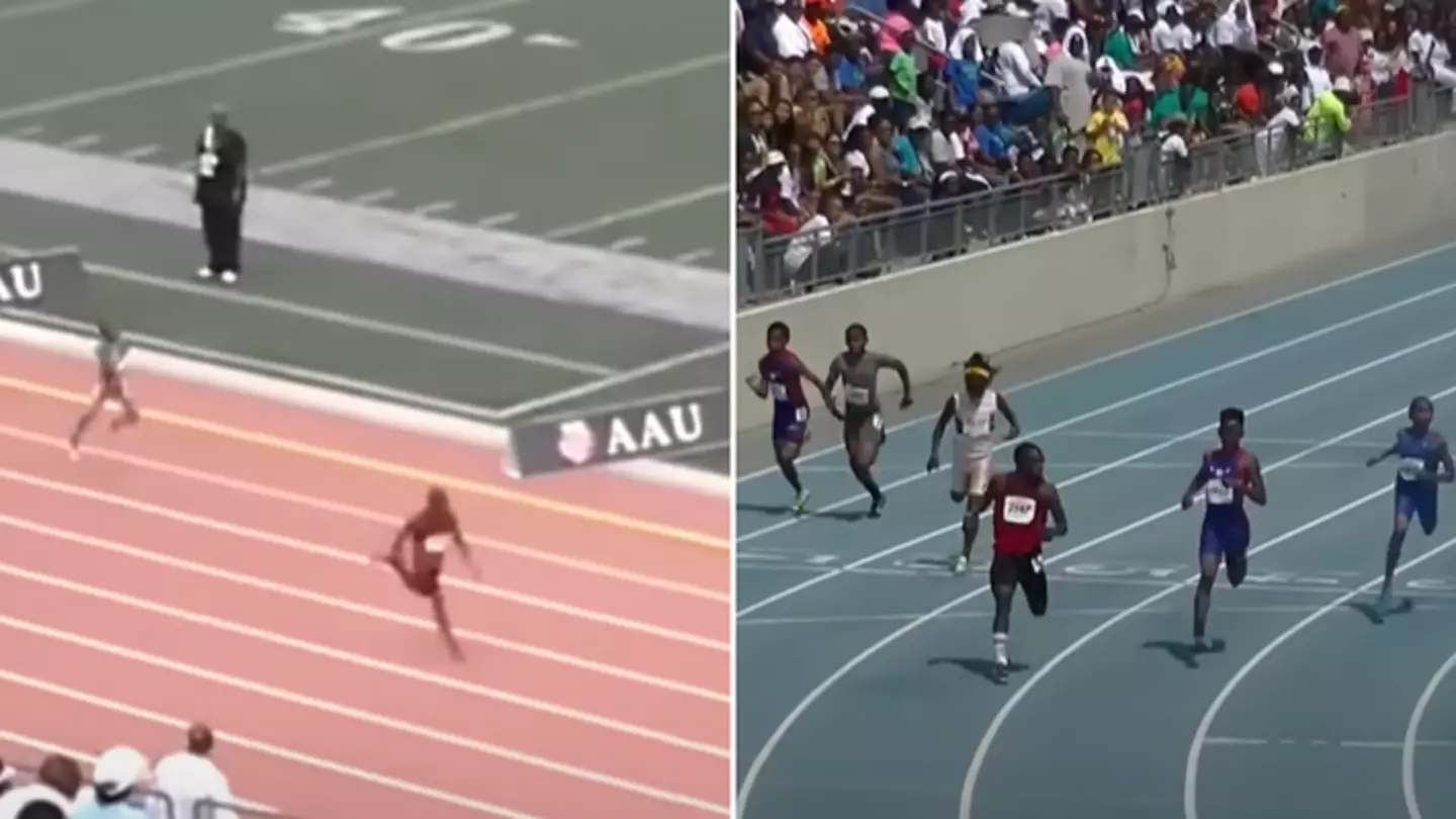 Footage of 100m prodigy Willie Washington running insane speeds aged six resurfaces after viral Gout Gout clip